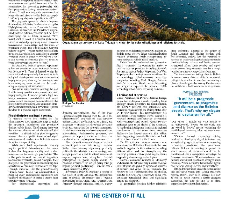 GOBIERNO PROMOCIONA A PRIVADOS CON PLATA ESTATAL EN USA TODAY