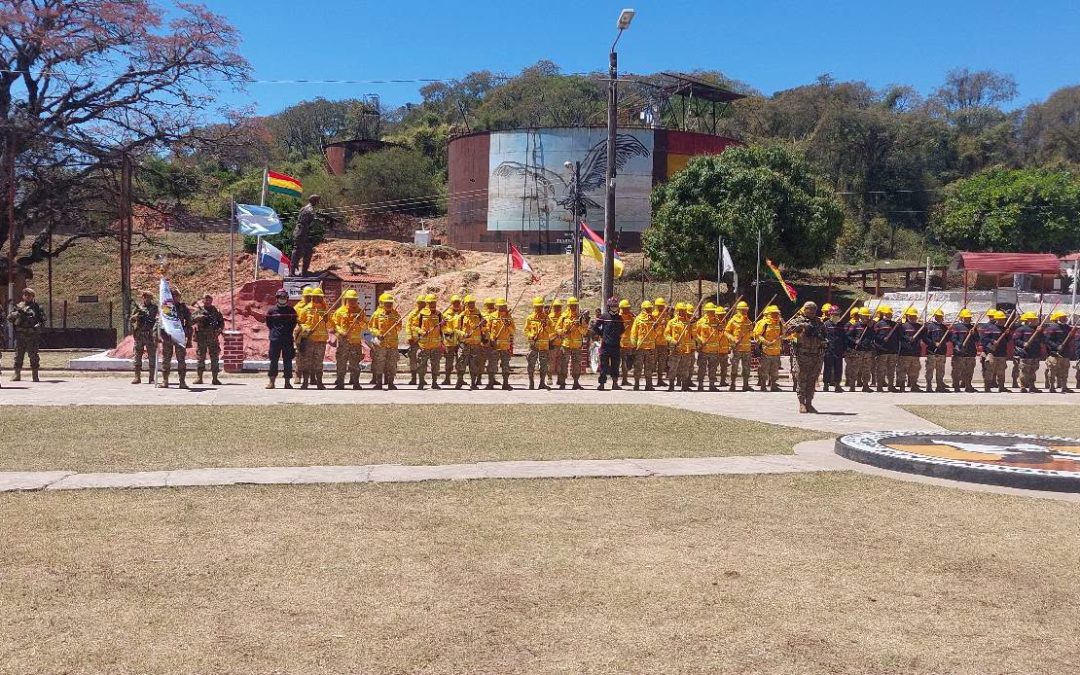 CULMINA CON ÉXITO CURSO DE BOMBEROS FORESTALES EN SANANDITA-YACUIBA