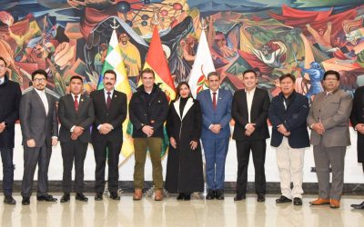 PAZ SE APOYA EN 10 DE 343 MUNICIPIOS DE BOLIVIA PARA SU PROYECTO 50/50