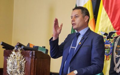 LARA EXIGE A EE. UU. ENTREGAR PRUEBAS QUE SUSTENTAN SANCIONES CONTRA BOLIVIANOS