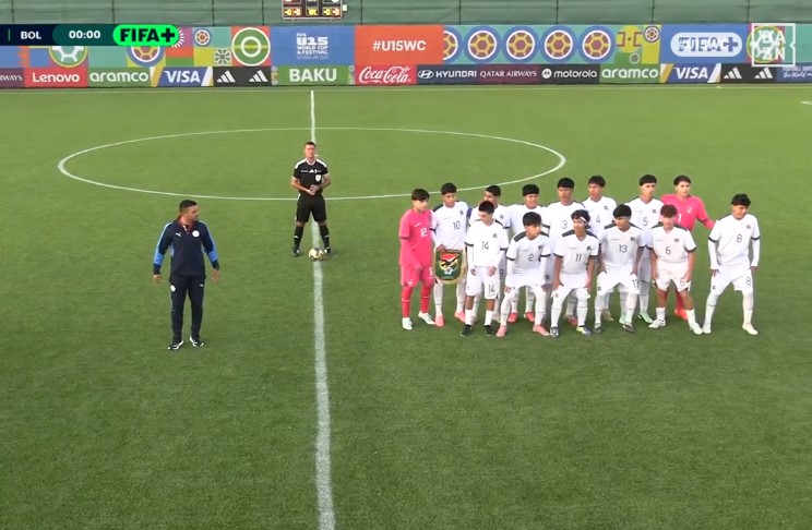 BOLIVIA CAE ANTE PARAGUAY EN UN VIBRANTE 3-2 EN EL MUNDIAL SUB-15