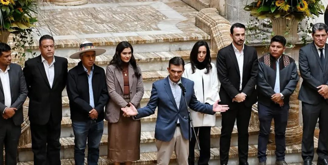GOBERNADORES LLEGAN A COBIJA PARA EXIGIR AVANCES REALES EN EL 50-50
