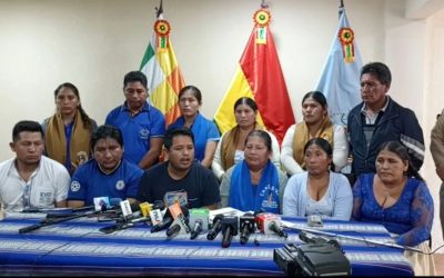 SEIS FEDERACIONES DEL TRÓPICO SUSPENDEN MARCHA, PERO MANTIENEN ESTADO DE ALERTA NACIONAL