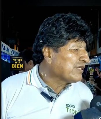 EVO: “TENGO MIEDO; PUEDE VOLVER LA LUCHA ARMADA”