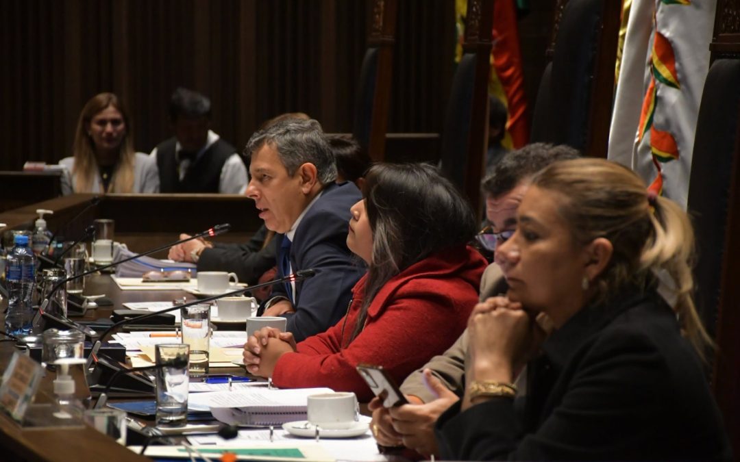 DIEGO ÁVILA ES REELEGIDO PRESIDENTE DEL SENADO CON 28 VOTOS A FAVOR